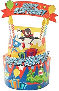 Disney Avengers Pop Up Birthday Card for Boys - Superhero Birthday Card for Boys - Marvel Avengers Pop Up Birthday Card for Boys - Boys Pop Up Birthday Card