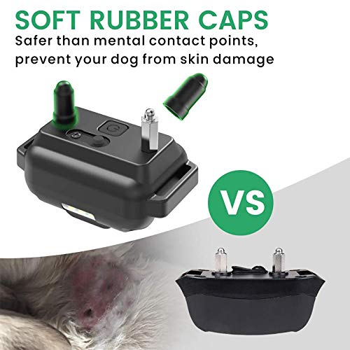 Funnipets Dog Training Collar 2600Ft Range Dog Shock Collar With Remote Waterproof Electronic Dog Collar For Small Medium And Large Dogs With 4 Training Modes Light Static Shock Vibration Beep #TOP4