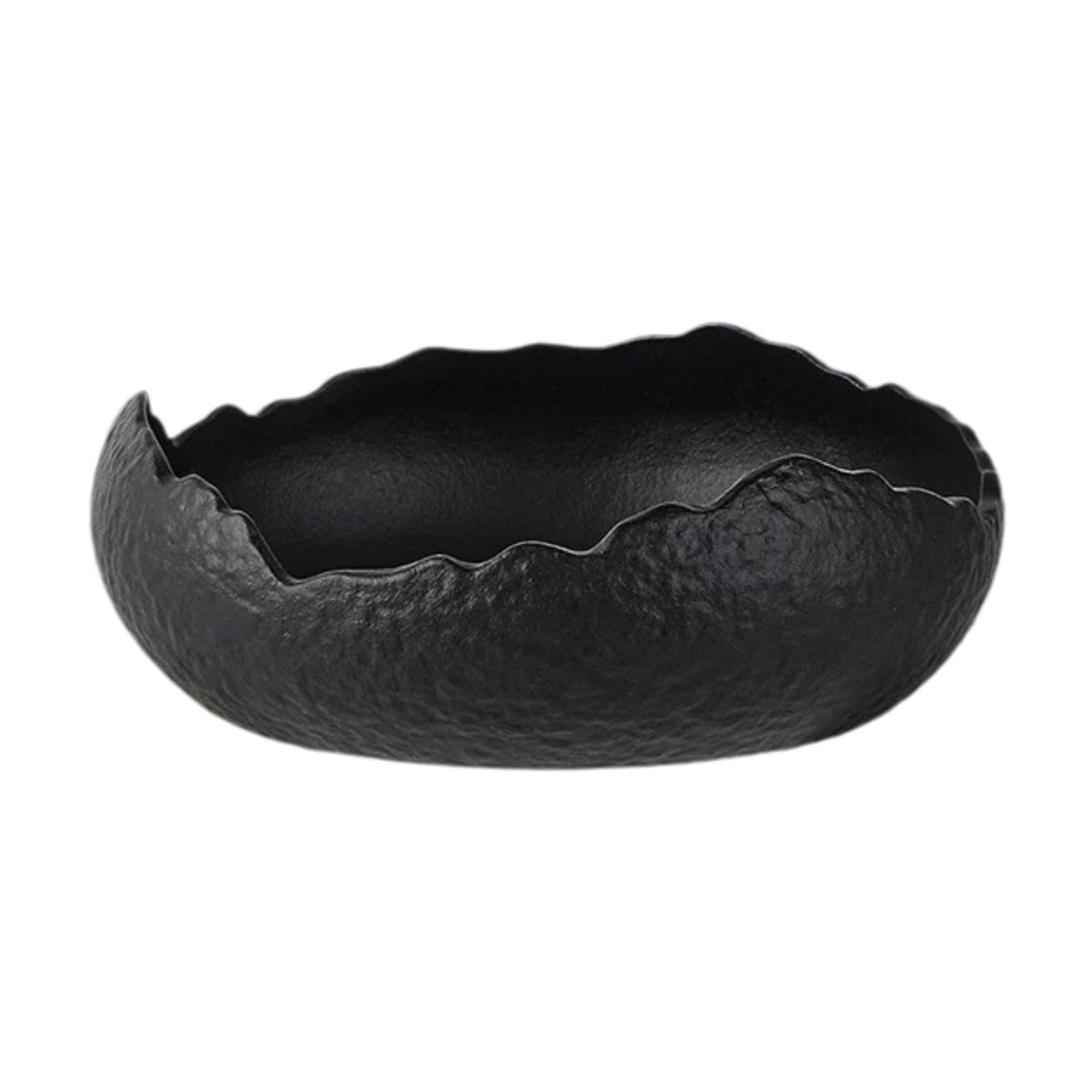 Bol à Salade en Céramique Noir | Plat à Soupe, Entrée, Dessert