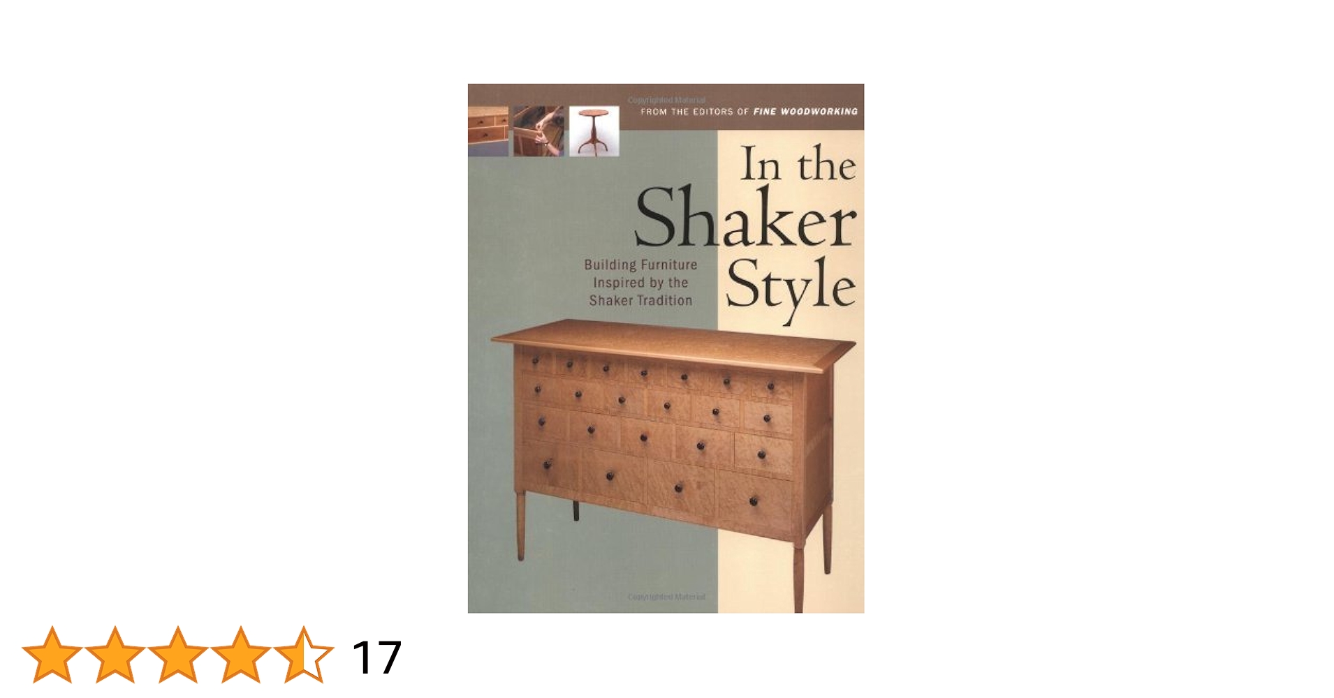 シェーカー家具　making authentic shaker furnture Making Authentic Shaker Furniture: With Measured Drawings of