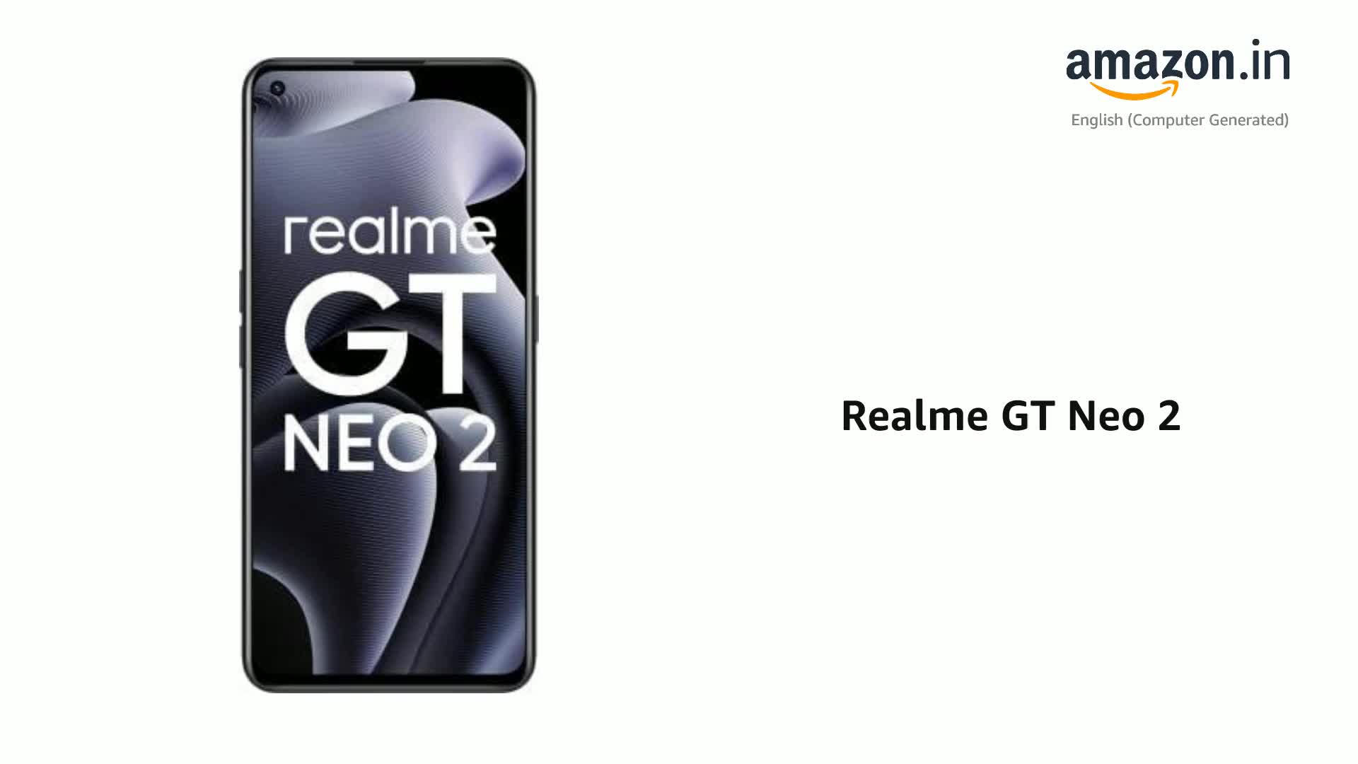 【在庫処分】realme GT Neo 2 8GB/128GB ブラック Buy Realme GT Neo 2 (Neo Black 8GB RAM 128GB Storage