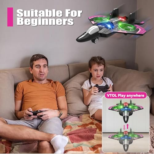 Image of 4DRC RC Aeroplane Toy for Children Beginners Remote Control Aircraft RC Aeroplane Toy Gifts for 8-12 Year Old Boys Toy Birthday Gifts Controllable Planes Aircraft Toy for Him