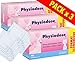 Physiodose Sérum physiologiques Lot de 3 boîtes de 40 unidoses + 10 Sachets de 2 Compresses Stériles 7,5x7,5cm