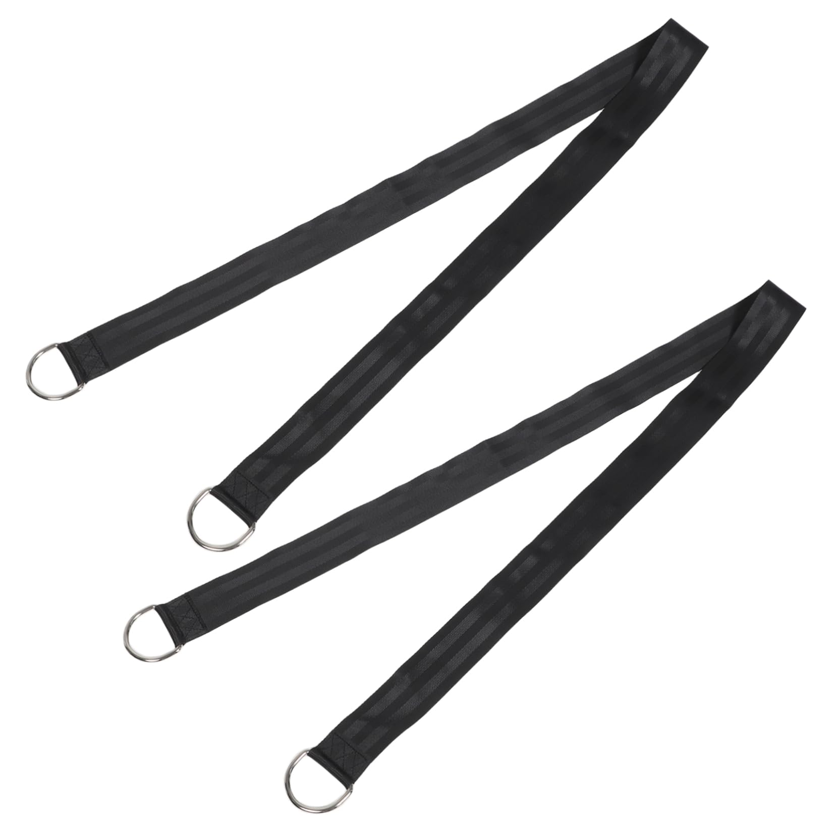 Abaodam 1 Set Adjustable Outdoor Swing Straps Kit for Durable Tree Hanging Straps with Hooks Quick Install for Hammocks and Swings Reinforced Strength and Use