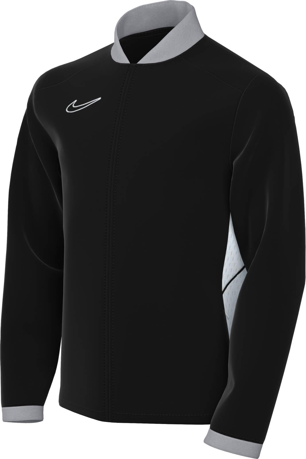 NIKE FZ9836-010 Y NK DF ACD25 TRK JKT K Jacket Unisex BLACK/WOLF GREY/WHITE/WHITE Size S