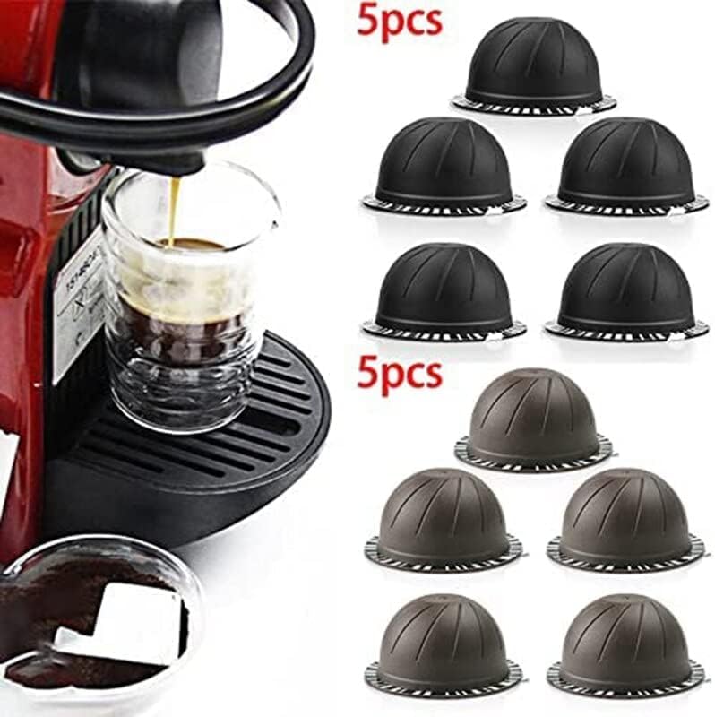 Miniatura 5 de Reutilizable con cápsula de café apta para cápsulas recargables Nespresso Vertuo Vertuoline - 5 unidades