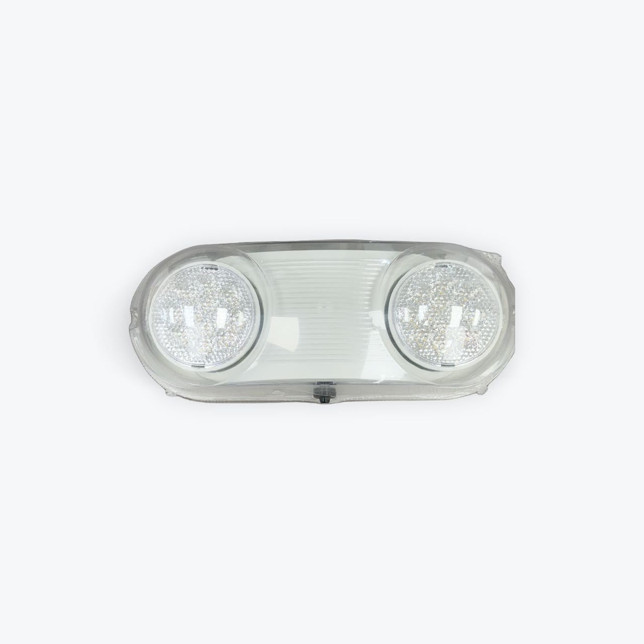 E2 LIGHTING Exterior Emergency Lights with Battery Backup, Wet Location Bug Eye (1 Pack)