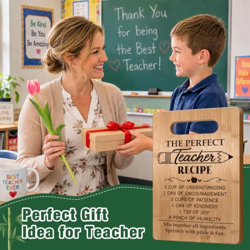 Image of Teacher Appreciation Gifts Thank You Gifts for Teachers Cutting Board Gifts