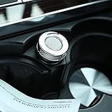 Lieferumfang: 2 Stück. Für Vogue SV 2009-2017 Auto ABS Chrom Zigarettenanzünder Verkleidung Zubehör