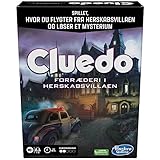 Hasbro Gaming cluedo Brettspiel Verrat bei swartwiks mansion, cluedo escape...