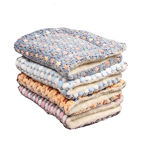 YINGYUE Dog Bed Crate Mat Kennel Pad Soft Kennel Sleeping Mat Calming Mat for Sleeping Washable for Large Medium Small Dogs and Cats