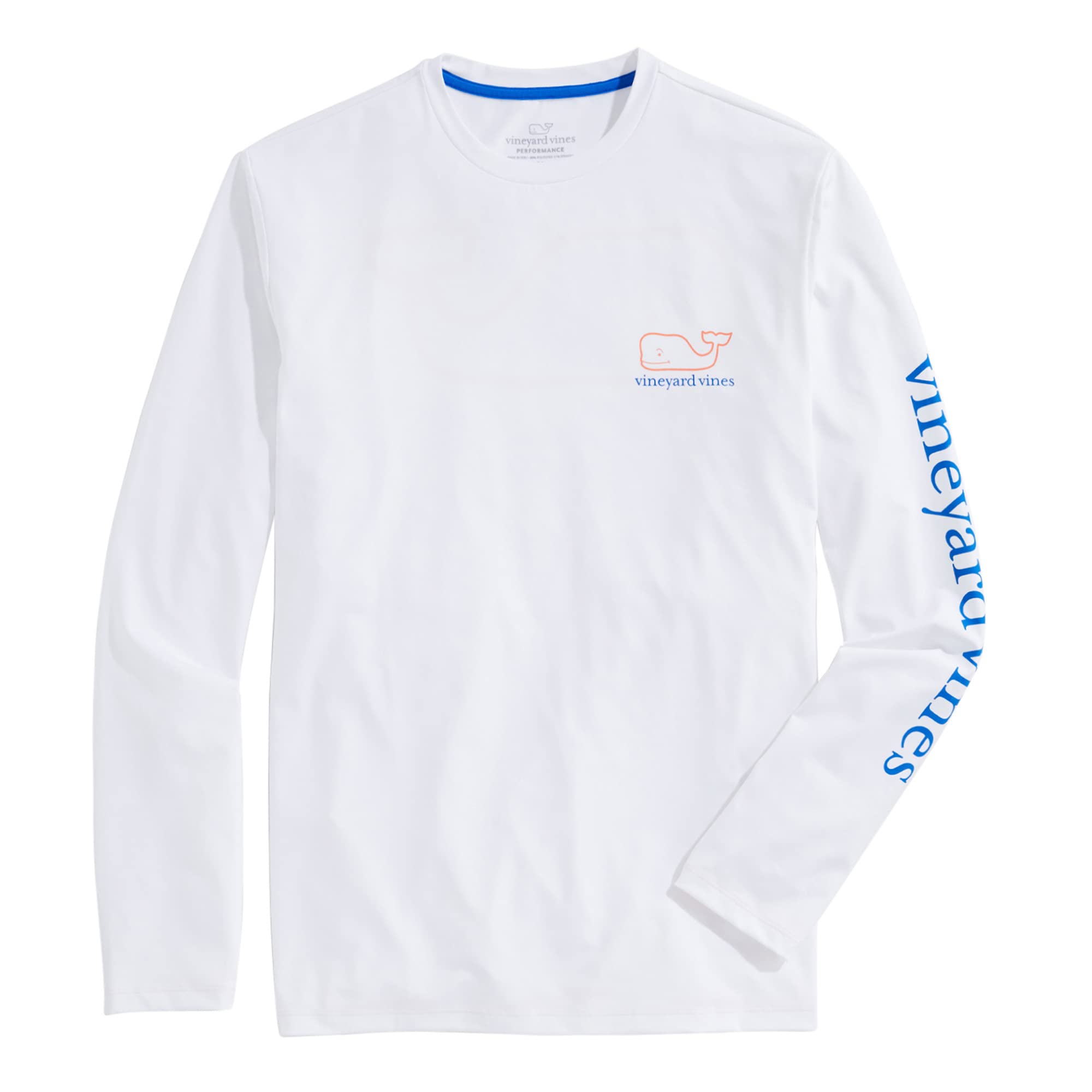 Vineyard Vines Mens Long Sleeve Whale Harbor Tee