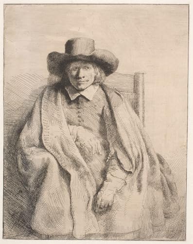 Rembrandt Van Rijn Art Poster d'Artistes Célèbres - Tableau Impression Murale 60x90cm