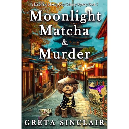 Moonlight, Matcha & Murder Audiolibro Por Greta Sinclair arte de portada