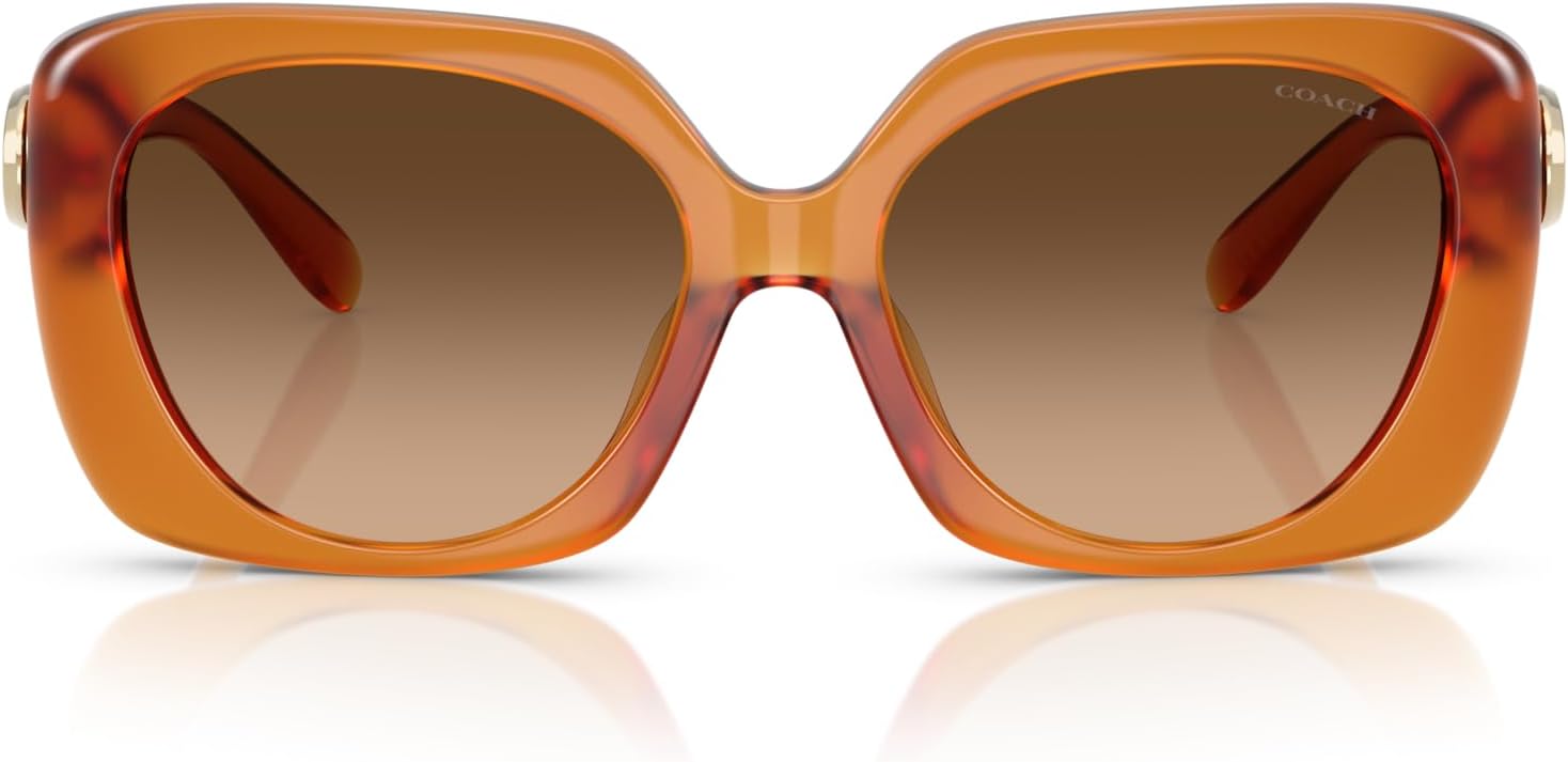 COACH womens Hc 8422 U Square Sunglasses