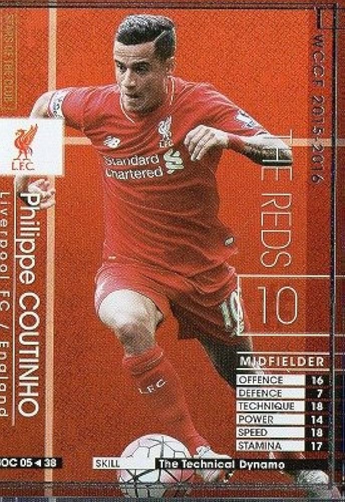 Amazon.co.jp: WCCF/15-16/SOC 05/フィリペ・コウチーニョ