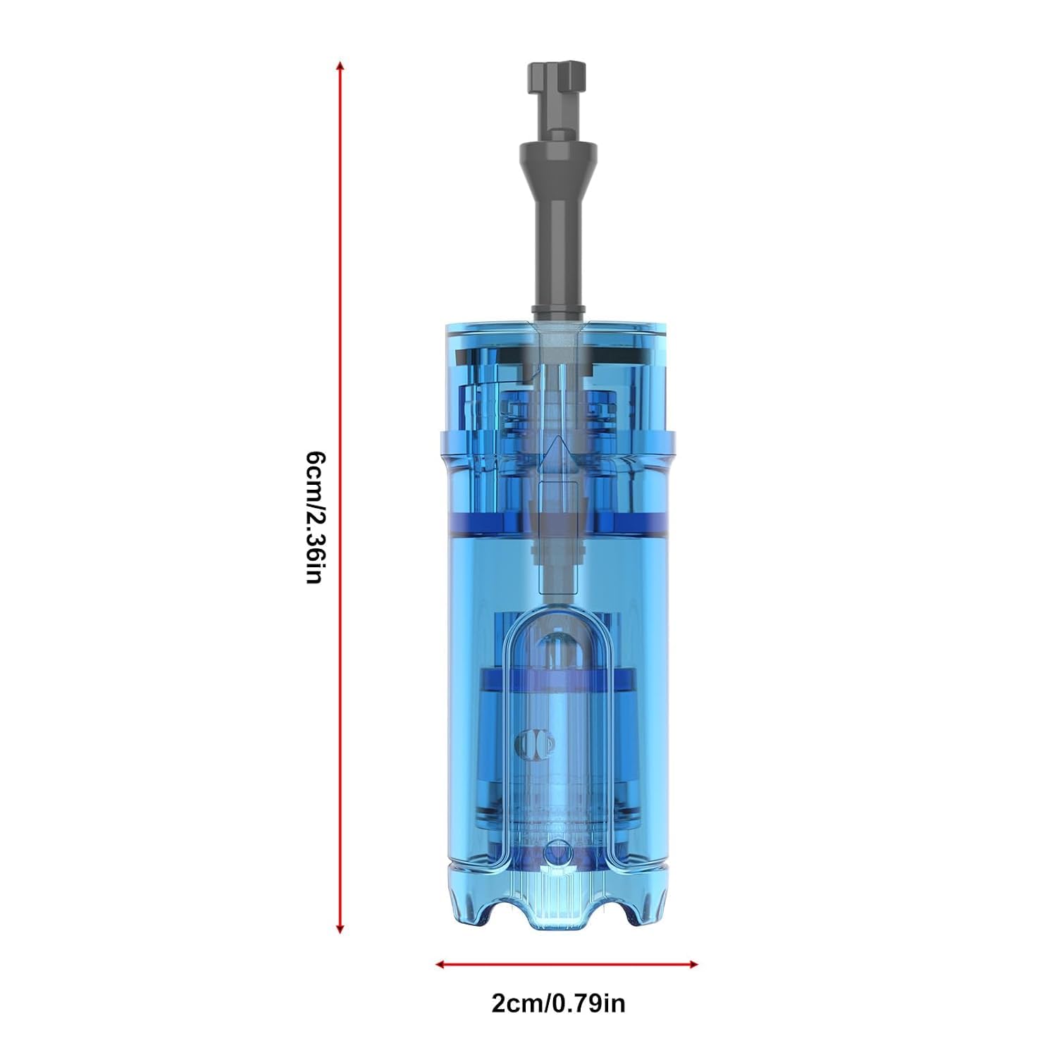 Dr. Pen M9 10 Pezzi Cartucce 18 Pins, Cartucce Monouso di Ricambio per Penna Microneedling-per la Cura Della Pelle e Dei Capelli | Chip originale M9 | 18 pin per occhi/labbra/pelle sensibile, ideale per principianti, idrata e attenua le linee sottili