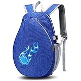 Conception spacieuse pour tous les équipements: Le sac de tennis pour enfants dispose d'une capacité de 11x16x6 pouces, offrant un espace suffisant pour stocker des raquettes de tennis, des balles et d'autres accessoires..Vos jeunes athlètes peuvent facilement transporter tout ce dont ils ont besoin pour l'entraînement ou les tournois dans un endroit pratique.