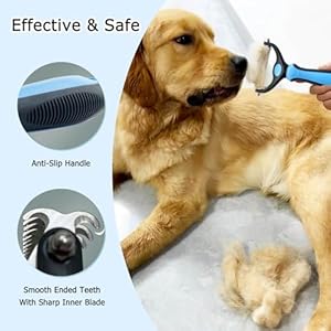 Deshedding-Dog-Brush-And-Metal-Comb-Cat-Brush-Dog-Brush-Undercoat-Rake-for-Dogs-Cats-Pet-Grooming-Brush-For-Shedding-Dematting-Pet-Hair-Removal-Tool-For-Long-Haired-Dogs - Cucciolini Doodles   Deshedding-Dog-Brush-And-Metal-Comb-Cat-Brush-Dog-Brush-Undercoat-Rake-for-Dogs-Cats-Pet-Grooming-Brush-For-Shedding-Dematting-Pet-Hair-Removal-Tool-For-Long-Haired-Dogs