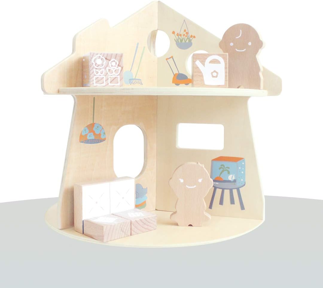 Oribel Portaplay House of Fun Wooden Dolls House