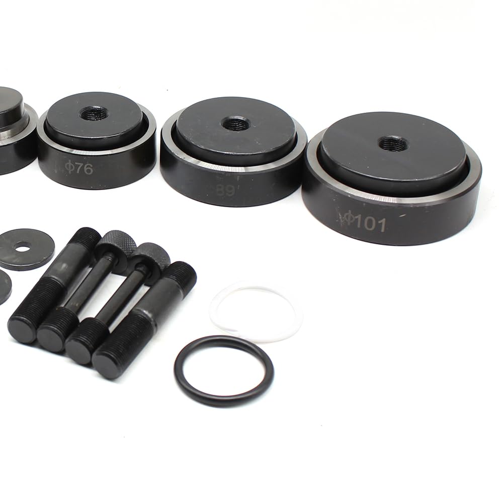 Perforatrice hydraulique pour tôle hydraulique - Kit de perforation hydraulique - Presse d'atelier - Pompe hydraulique - Presse hydraulique - Presse hydraulique - En métal - Industriel