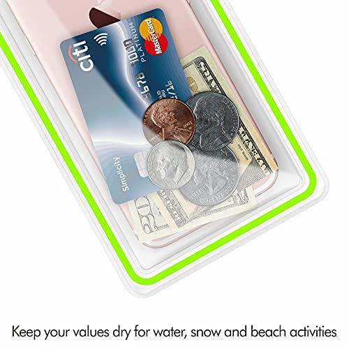 Universal Waterproof Phone Pouch, 4 Pack Waterproof Case Dry Bag with Neck Strap Luminous Ornament for Water Games… - Image 4