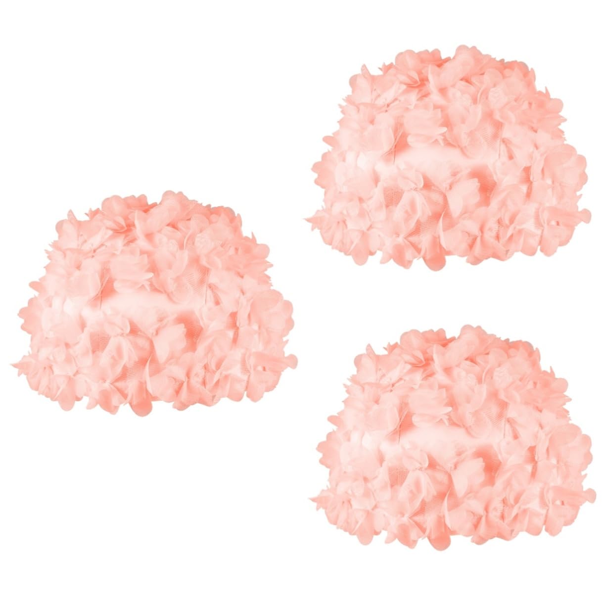 3 Uds Protector De Oído para Nadar Gorro De Baño De Flores Gorro De Baño De Moda Gorro De Baño para Gorro De Natación