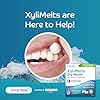 XyliMelts Dry Mouth Relief Discs Mild Mint (40 Count) – Xylitol Oral Adhering Tablets for Nighttime or Day Use, Long-Lasting Dry Mouth Relief & Saliva Support
