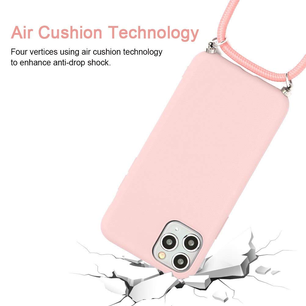Yoedge Cover Per IPhone 15 Plus Con Cordino | Custodia In Silicone TPU Morbido Con Tracolla Regolabile | Design Leopardo - 2