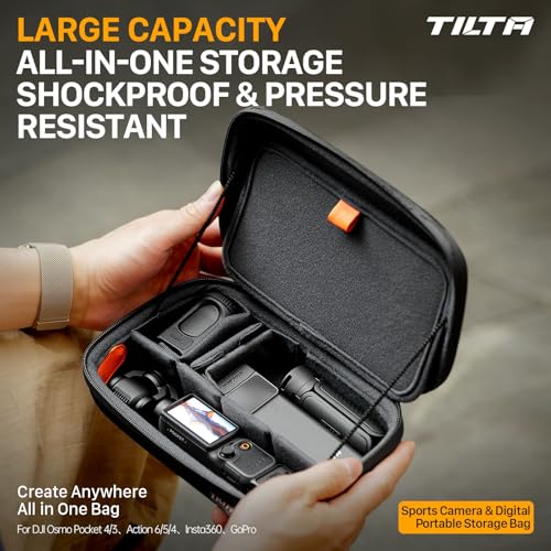 Estuche para DJI Osmo Pocket 4 Tilta funda rígida impermeable con separadores 2