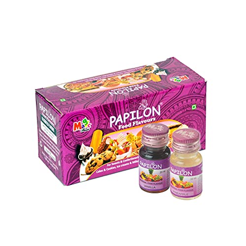 Image of Papilon Food Flavours & Colours Culinary Essence, 10 X 20 ml