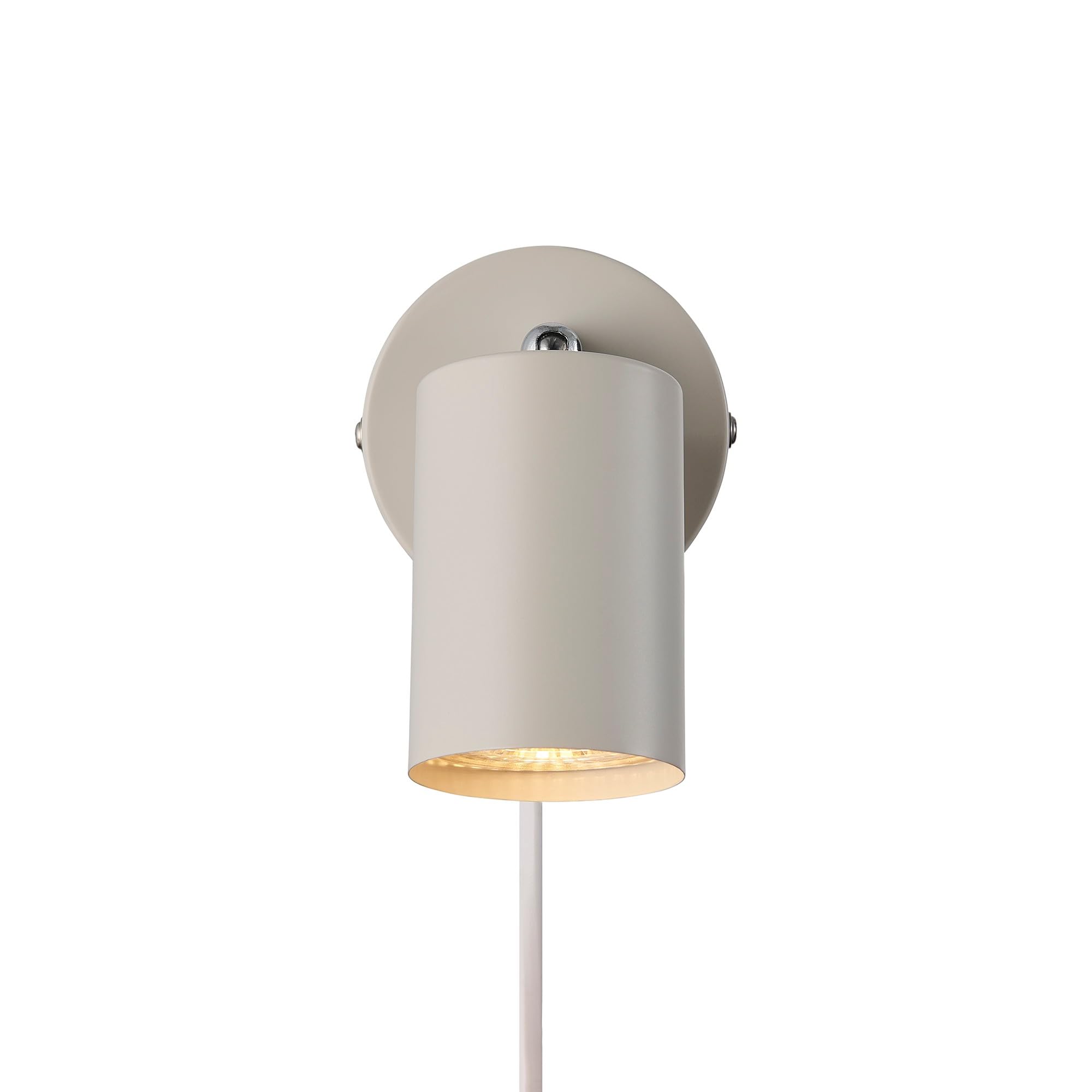 Nordlux Explore Wandlampen 2er-Set Beige – GU10 Spotleuchte mit flexiblem Kopf & Schalter, Modernes Design für Kinderzimmer, Schlafzimmer & Leseecken – Jetzt Günstiger im Doppelpack!
