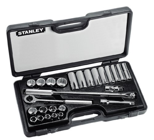 Stanley 85-434 26 Piece 1/2-Inch Drive Socket Set #TOP18