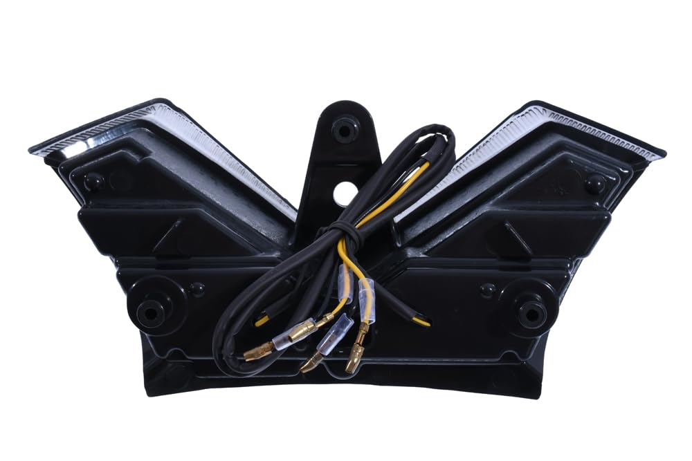 aVDB-moto LED Bremslicht/Rücklicht kompatibel mit KAWASAKI ZZR 1400 ZXT40 2006-2011 Plug & Play mit integrierten Blinkern (Getönt)
