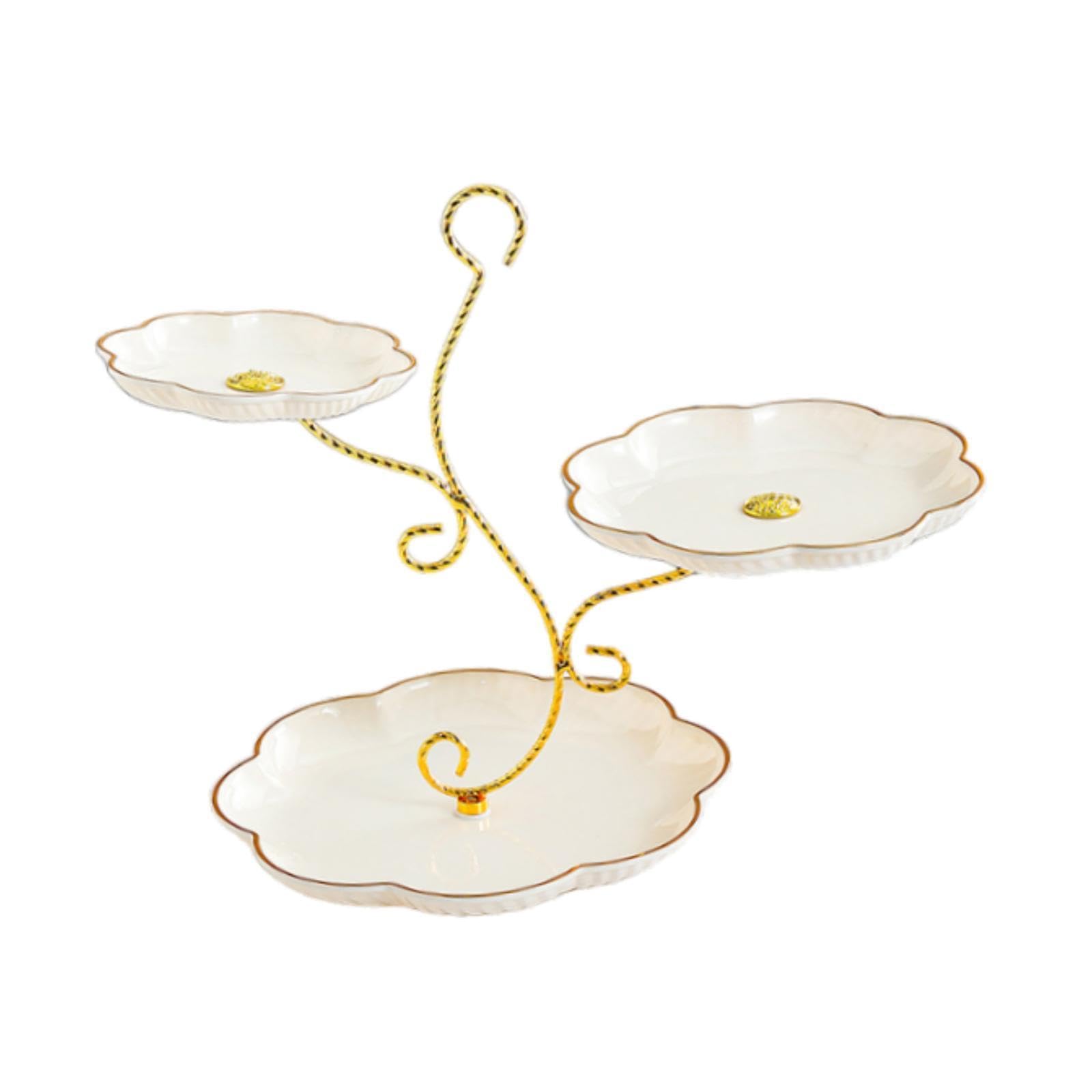 2 set di alzata per torte nuziali, buffet, dessert, cupcake, per compleanno, cucina, matrimonio, bianco
