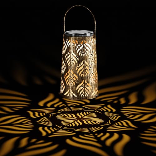 Decoration Solar Lanterns, Hanging Solar Lights, Garden Decor for Tabletop Patio Pathway Lawn, Gifts...
