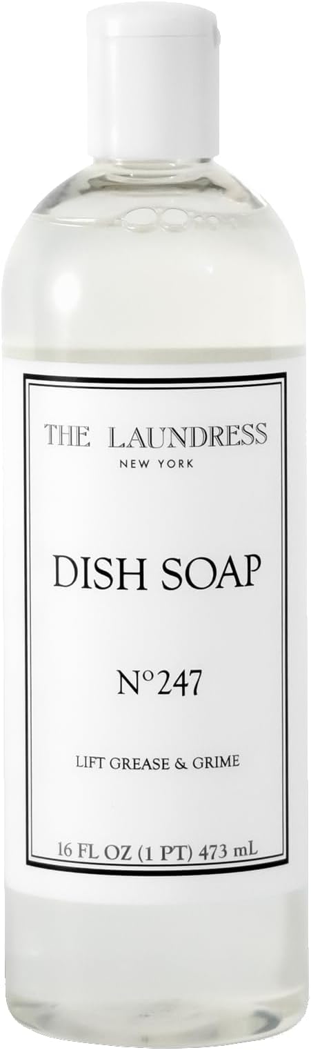 The LaundressDish Soap Liquid, No.247 Scented, Tough on Grease, Bio-based ingredients, 16 Fl OZ