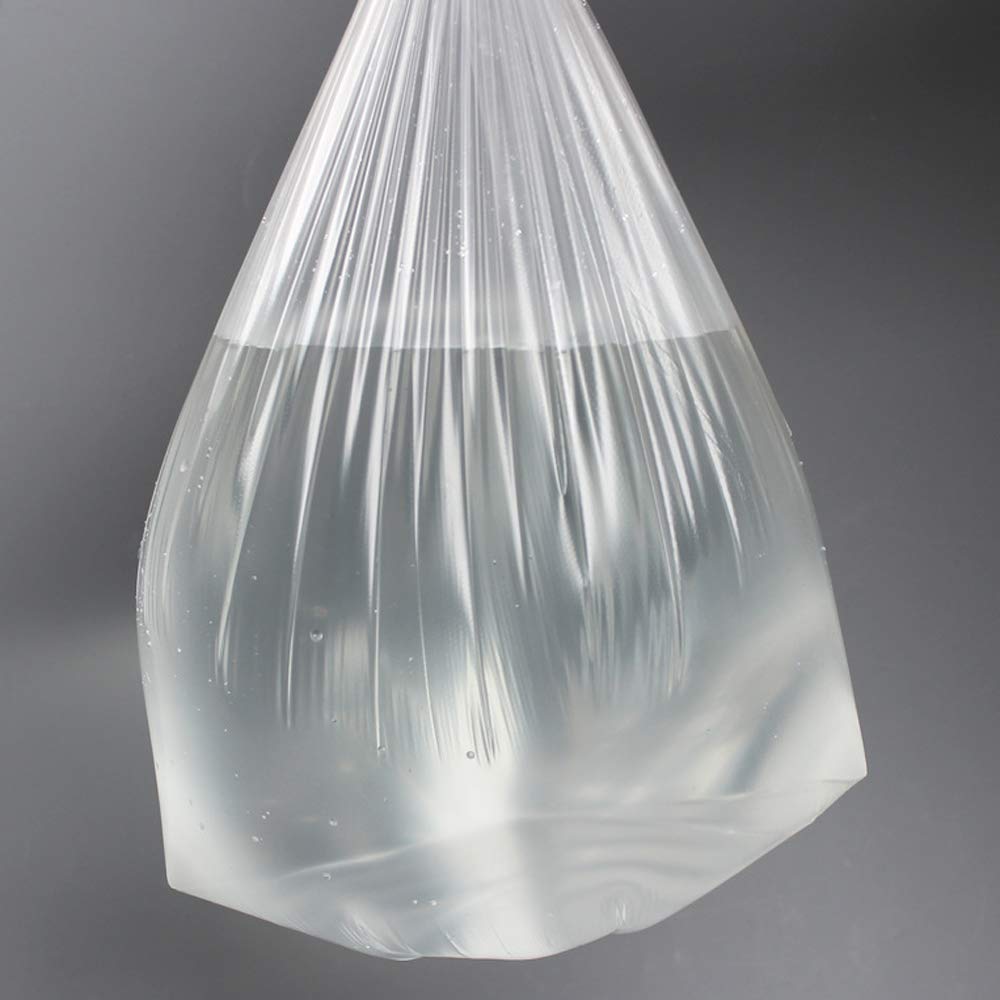 40L Transparente Bolsas de Basura Sacos de Basura Bolsas de la Basura, 150 Paquetes/ 6 Rollos