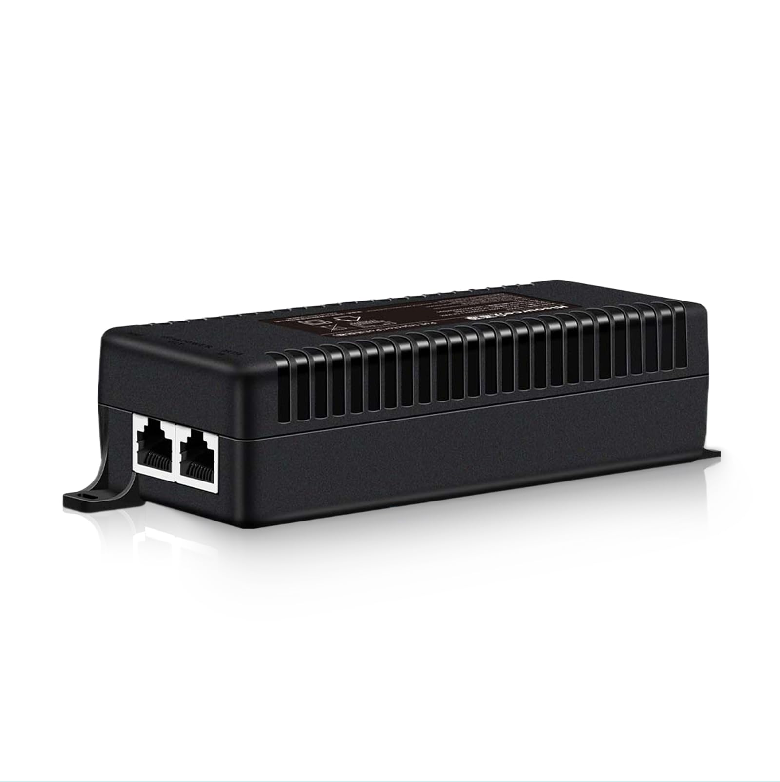 PoE Injector bis zu 60w Stromversorgung, 2.5Gigabit PoE Adapter für IP Kameras und VoIP Telefone Netzwerk Entfernung bis zu 328 ft. PoE Stromversorgung IEEE 802.3af konform Plug & Play UL zertifiziert