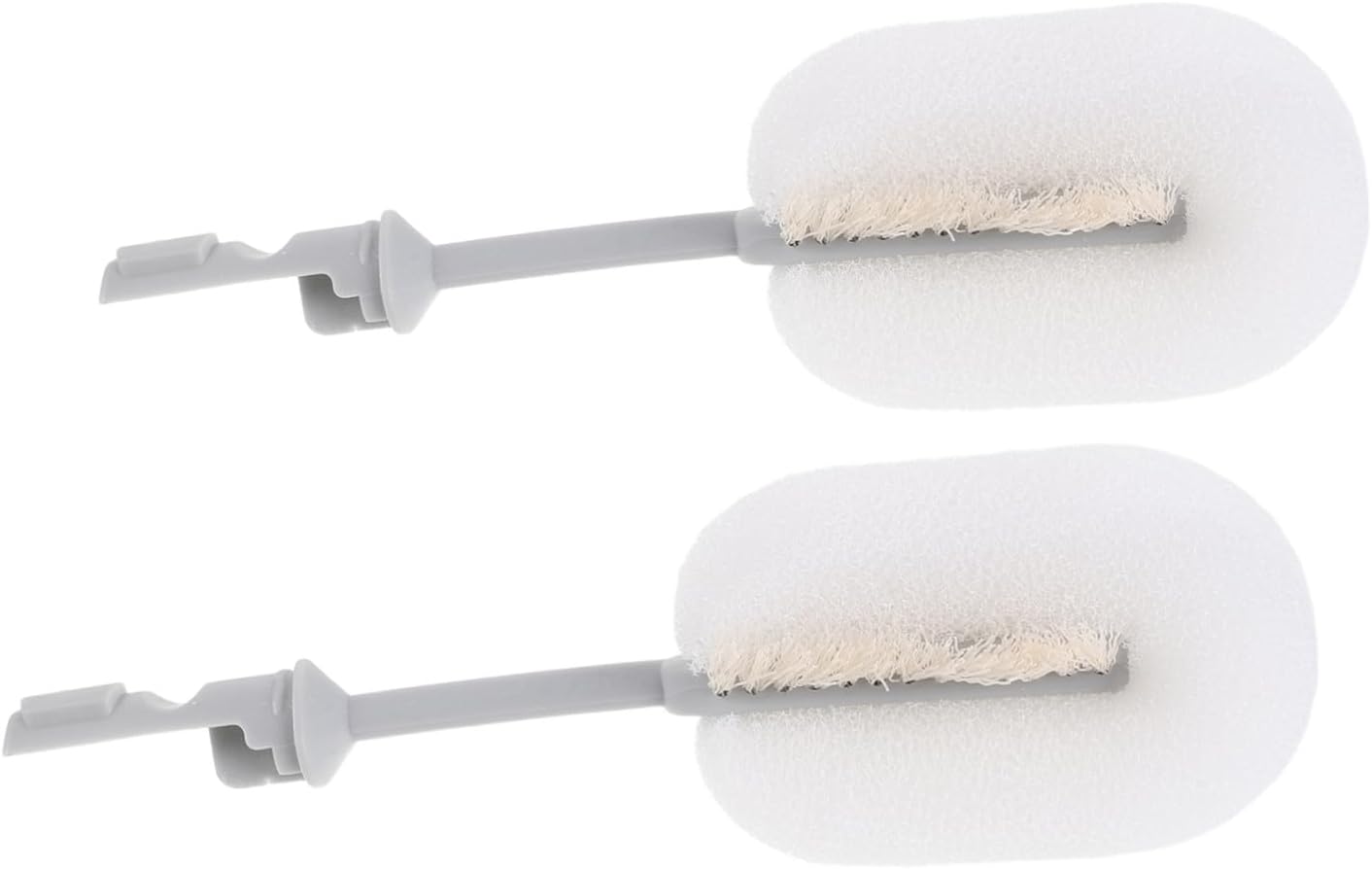 2pcs Sponge Bottle Cleaning Brush Heads for Baby Bottles