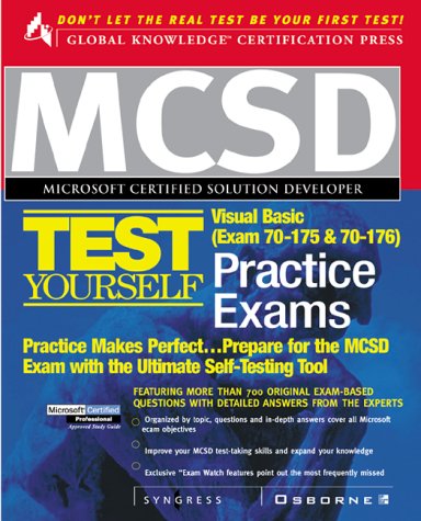 MCSD Visual Basic Test Yourself Practice Exams (Exam 70-175 and 70-176 ...