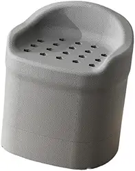 Zialofi Bacia para escalda-pés, banheira portátil para escalda-pés, relaxante, balde de pedicure resistente para spa doméstico, Redondo