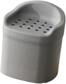 Bacia para escalda-pés, banheira portátil para escalda-pés, relaxante, balde de pedicure resistente para spa doméstico, Redondo