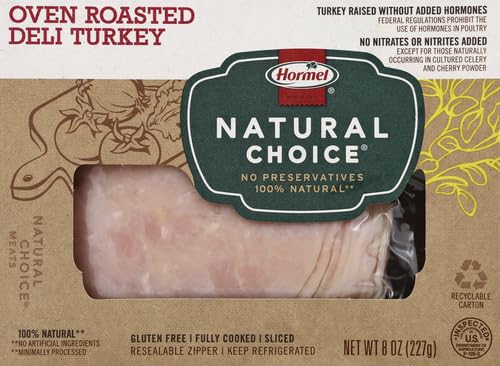 Hormel Natural Choice Oven-Roasted Deli Turkey, 8 Oz