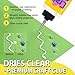 Melanther Craft Glue – Quick Dry Bottle with Fine Tip – Dries Clear Craft Glue for Wood, Paper, Scrapbook, Fabric, Book Repair – Crafting for DIY Projects (3.38 FL OZ)