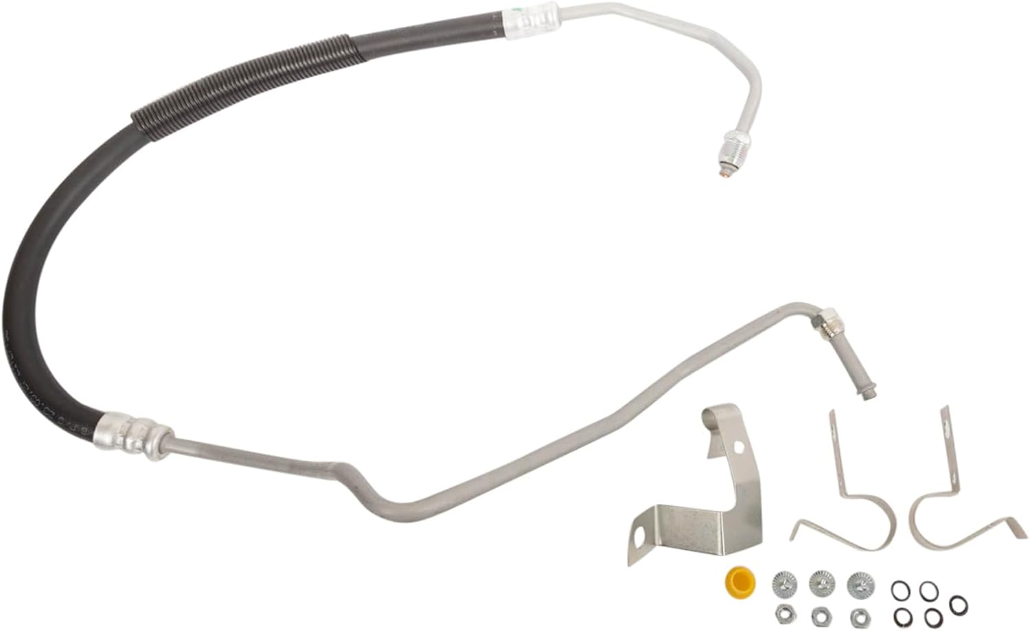 TRQ Power Steering Pressure Line Hose Assembly Compatible with 2003-2010 Chrysler PT Cruiser