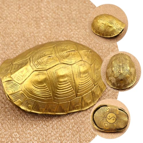 Monedas de cobre para adivinación en caparazón de tortuga para decorar salones zen 4