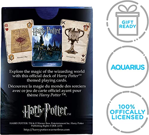 Aquarius Harry Potter Playing Cards - Hp Themed Deck Of Cards For Your Favorite Card Games - Officially Licensed Harry Potter Merchandise & Collectibles #TOP5