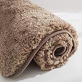 Patentiertes rutschfestes Design - Umweltfreundliches TPR-Material auf der Rückseite Rutschfest und Saugfähig & Schnelltrocknend Schimmelbildung stoppen