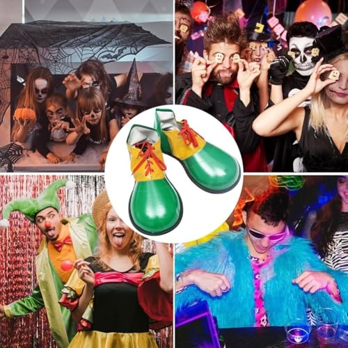 Chaussures de clown en cuir confortables pour spectacles et carnavals - 7